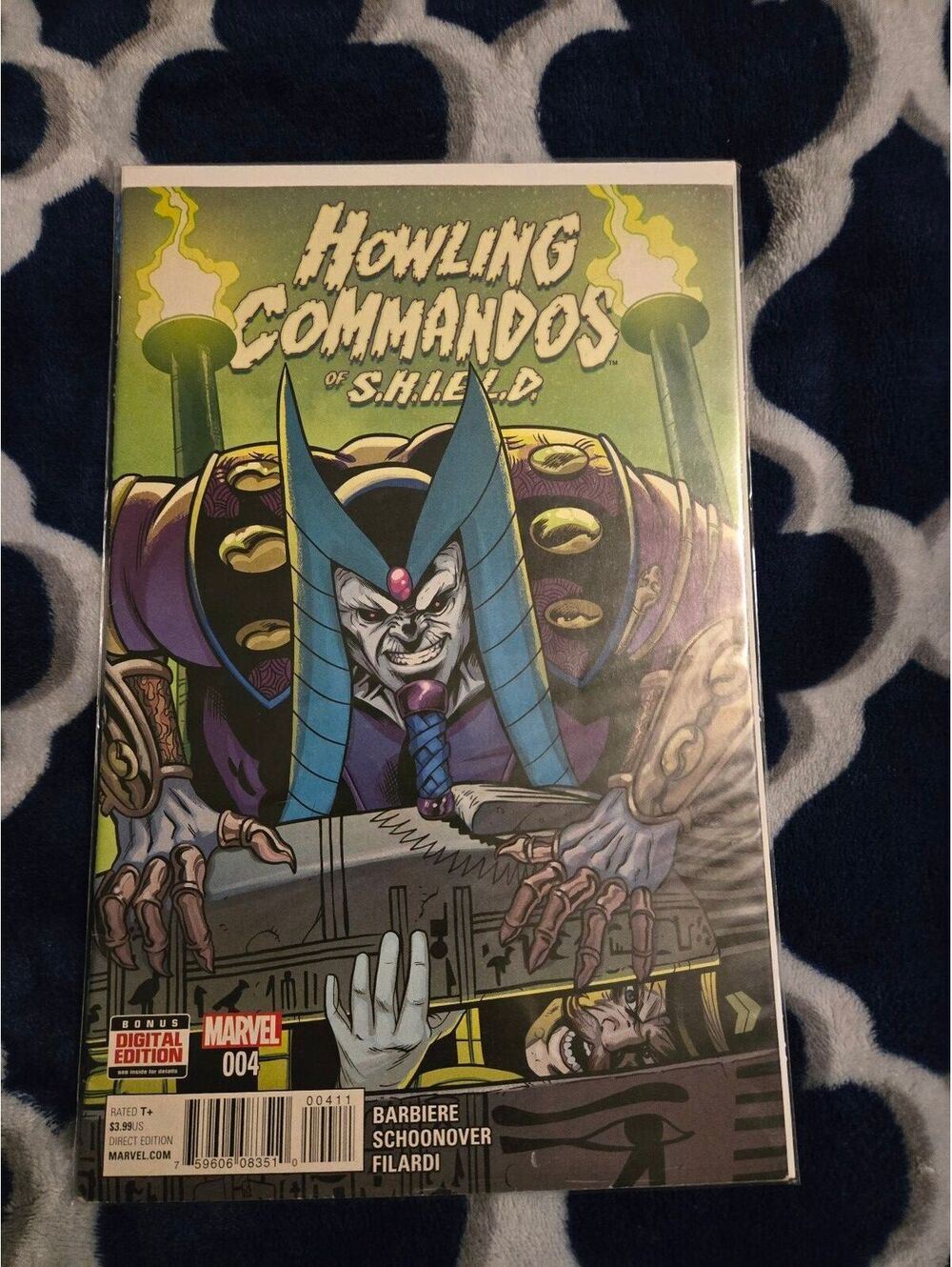 Howling Commandos of S.H.I.E.L.D. #4 Marvel Comic Book - Vintage 90s